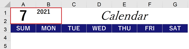 ずっと使える万年カレンダー 日曜始まり の作成方法 Excel付 Date Countif関数 まなびっと