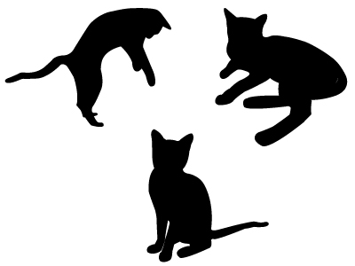 猫やのぼり旗、矢印、ハートなどの無料で使えるイラストをイラストACで 