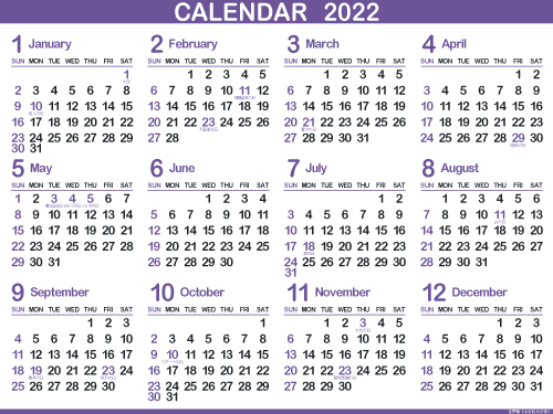 1年カレンダー 暦 22年 令和4年 無料でダウンロードして印刷できるカレンダー まなびっと