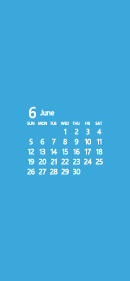 22年 令和4年 6月 無料でダウンロードして印刷できるシンプルカレンダー 暦 まなびっと