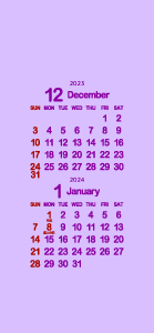 2023年12･1月白菫色･紅紫･濃紅葉300px