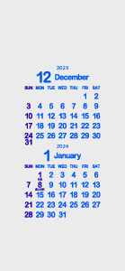 2023年12･1月雲井鼠･群青色･濃桔梗色300px