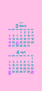 2023年3･4月鴇色･浅葱色･藤紫300px