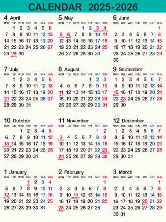 calendar2025-03h（450px）