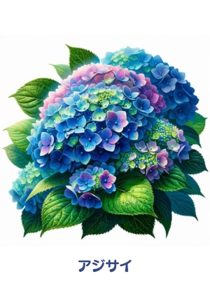 咲き誇る花の塗り絵・無料#002～子どもから大人・高齢者まで楽しめる